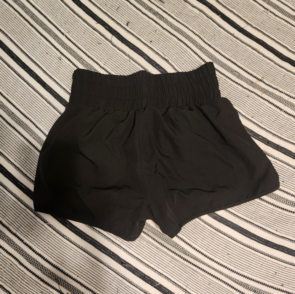 Pink Lily Black Women's Running Shorts